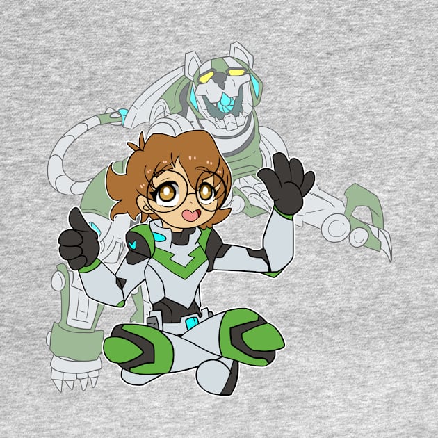 Voltron Green Lion Pidge by kelsmister